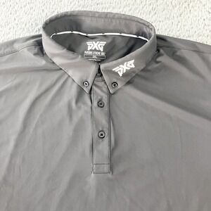 PXG Parsons Xtreme Golf Polo Shirt Mens 2XL Stretch Button‎ Down Collar